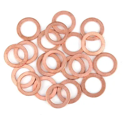 Produktbild von 20 Kupferscheiben, flacher Dichtungsring 14 x 21 x 1,5 mm