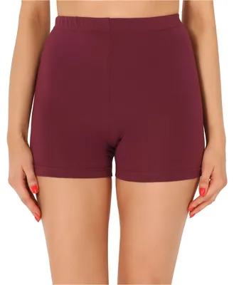 Produktbild von Merry Style Damen Shorts Radlerhose Boxershorts aus Baumwolle MS10-358 (Weinrot, XL)