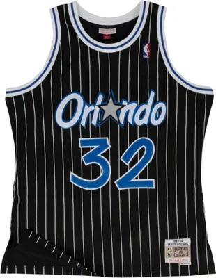 Produktbild von Mitchell & Ness Tshirts Mitchell Ness Shaquille Oneal 199495 Nba Hardwood Classics Swingman Orlando Magic, 353JFGYA4O, Größe: 183