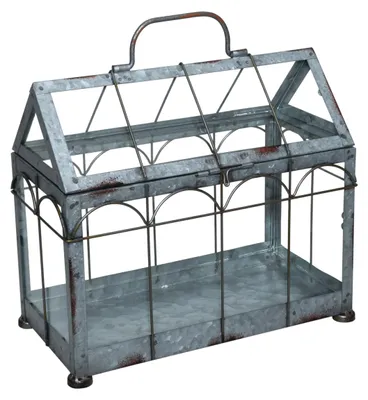 Obrázok produktu pre Dekoratívny Kovový Skleník 26X29 Cm