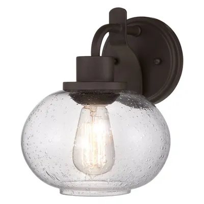 Image de Applique murale Elstead Trilogy E27, bronze antique
