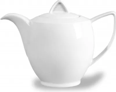Produktbild von Thun 1794 Weiße Teekanne, 1,35 l, tschechisches Porzellan, Lea, Thun