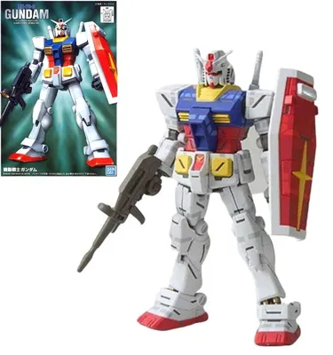Produktbild von Bandai-Modellbausatz – Gundam – 1/144 Fg Gundam – Modellbausatz 13 cm