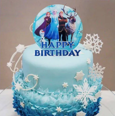 Obrázek produktu pro Zápich do dortu Frozen - Cakesicq