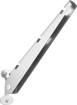 Zdjęcie produktu dla Zabezpieczenie przed wspinaniem się na ogrodzenie - Deflektor / uchwyt drutu kolczastego - Zestaw 10 sztuk - Stal - Wymiary 310 x 100 x 55 mm - Do montażu płaskiego lub powierzchniowego - Podnoszenie ogrodzenia