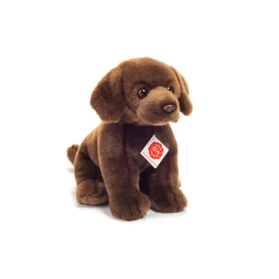 Obrázek produktu pro Teddy-Hermann Teddy Hermann Labrador sedící tmavě hnědý 25 cm ostatní