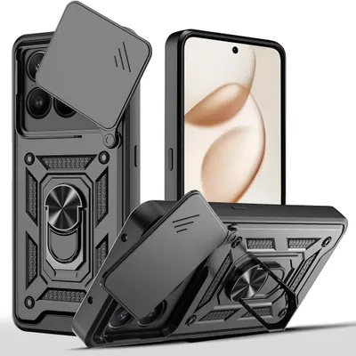 Produktbild von Techsuit – CamShield Series Hülle für Honor 400 Smart 5G / 400 Smart 4G / X7d 4G – schwarz