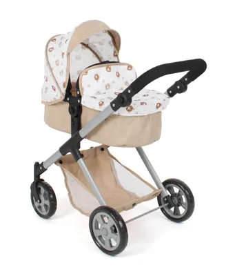 Produktbild von BAYER CHIC 2000 Puppenwagen Kombi MILA 567-63 in Bärchen beige