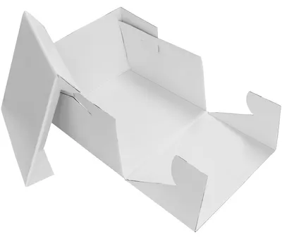 Produktbild von Kuchenkarton, quadratisch, 20 cm, weiß