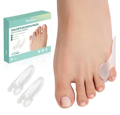Produktbild von Halluxvalgus-Korrekturpolster - 8 Stück - Gel