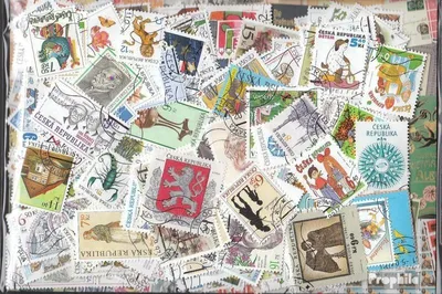 Produktbild von Briefmarken Tschechien 500 verschiedene Marken