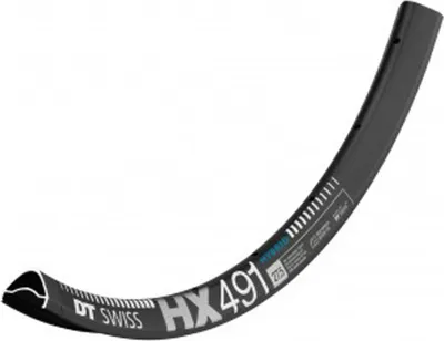 Image de Jante DT Swiss HX 491 noire 584-25 32 trous (27,5) RDHX49BDPW32SA0569