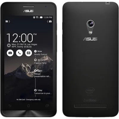 Produktbild von PhoneNatic Case kompatibel mit Asus Zenfone 5 A500CG (2014) - clear Silikon Hülle Slimcase + 2 Schutzfolien