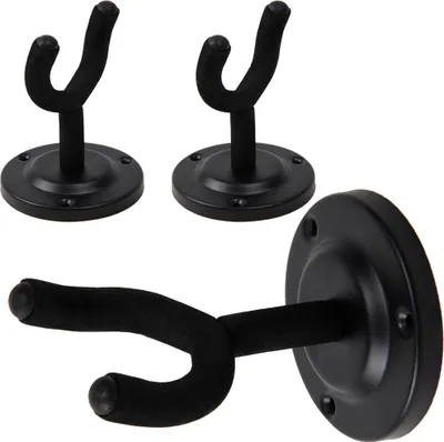 Image de 3 Supports muraux instruments guitares basses skateboards longboards skate sport