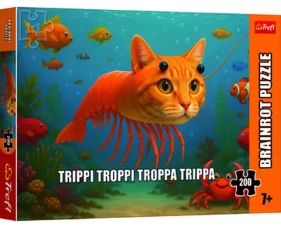 Zdjęcie produktu dla Puzzle BrainRots Trippi Troppi Troppa Trippa 200 elementów