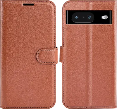 Produktbild von Google Pixel 8 Hülle - Coverup Klapphülle - Braun