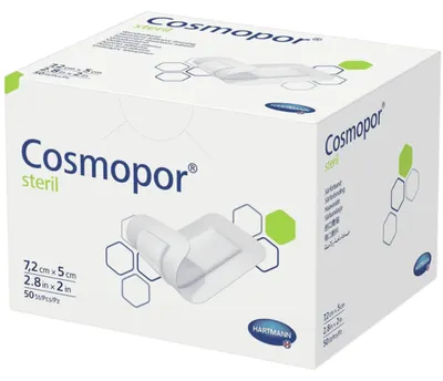 Produktbild von COSMOPOR STERIL 7,2X5CM, 50 St PFL