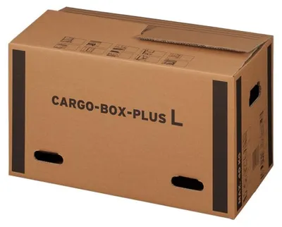 Produktbild von 10x Umzugskarton 640x340x360mm Umzugskiste Bücherkarton Faltkarton 1-2-wellig extra stabil
