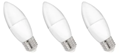 Produktbild von Spectrum E27 LED Kerzenlampe 8W 730lm 4000K Neutralweiß 230V 3 Stück