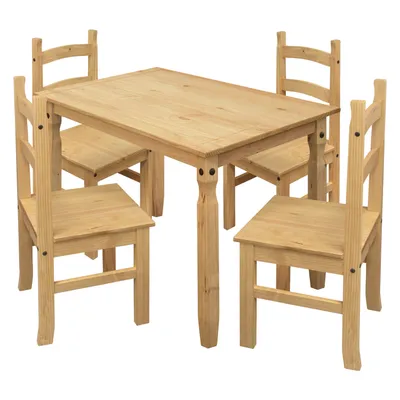 Image de Table de salle à manger 16116 + 4 chaises 1627 CORONA 2