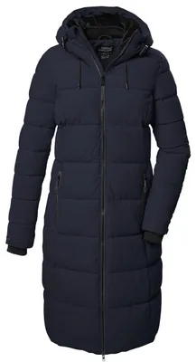 Productafbeelding van Killtec dames gewatteerde jas/functionele jas met donslook en capuchon, model KOW 56 WMN Q
