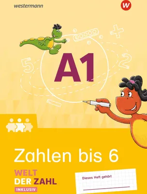 Produktbild von Welt der Zahl Inklusiv. Inklusionsheft A1: Zahlen bis 6