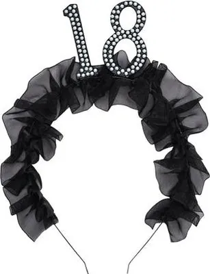 Produktbild von Birthday Queen 18 Haarreif mit Perlen