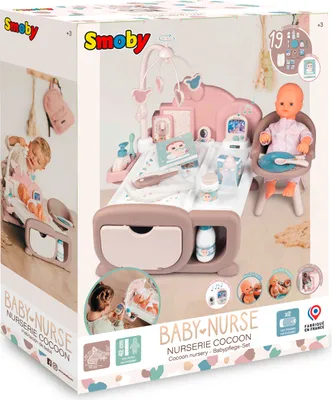 Image de SMOBY Baby Nurse, le coin électronique des baby-sitters. 220379