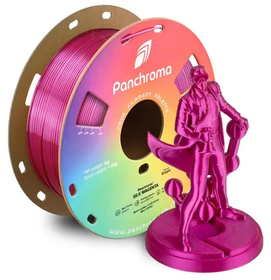 Zdjęcie produktu dla PLA Silk, filament 1,75 mm, kolor magenta, 1 kg