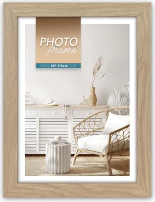 Produktbild von ZEP Holz-Fotorahmen Vivan 15 x 20 cm, hellbraun