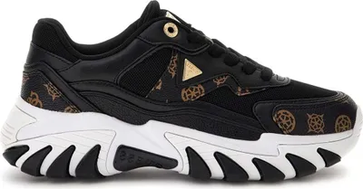 Produktbild von Guess Damen Sneaker FLTNOW FAL12 BLKBR Farbe: Schwarz Größe: 36