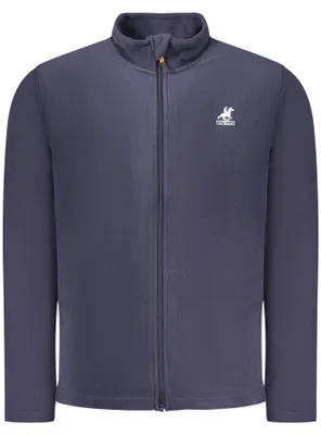 Produktbild von Hochwertige Fleecejacke Herren Blau mit Stickerei und Reißverschluss