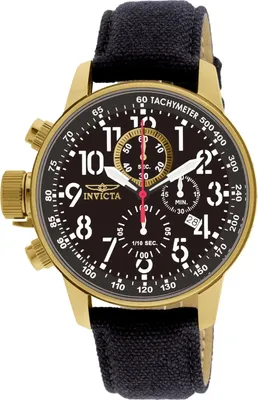Obrázok produktu pre Invicta I-Force 1515 Pánske Hodinky - Quartz Hnací Mechanizmus - Nerezová Oceľ s Čiernym Ciferníkom - 46 mm