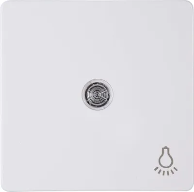 Produktbild von Kopp HK05 Flächenwippe mit Licht-Symbol Linse für Ausschalter Universalschalter