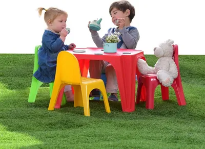 Produktbild von Starplast Kinder Möbelset Tisch mit 4 Stühlen