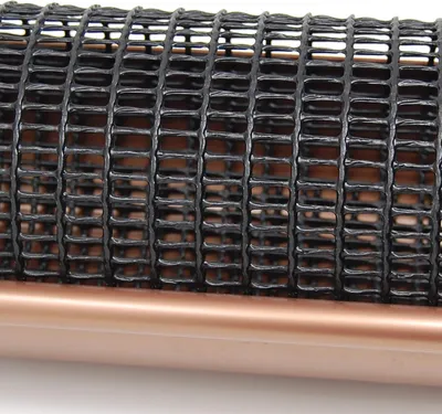 Buisnet für Dachrinne, 1 m x 5 Stück, schwarz