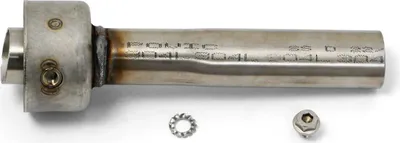 Produktbild von Akrapovic V-tuv237/1 Geräuschdämpfer Silber  Silber One Size