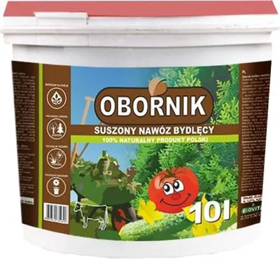 Obrázek produktu pro Přírodní sušený hnůj pro skot 10 litrů