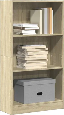 Imagen del producto de Maison Exclusive - Estantería Sonoma en roble, 60x24x109 cm, fabricada en material de madera