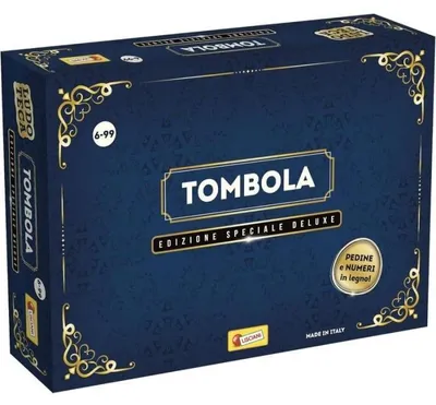 Produktbild von Lisciani Ludoteca Tombola – Traditionelles Zahlenspiel für gesellige Runden
