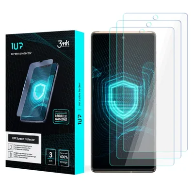 Produktbild von 3mk Display Schutzfolie 1UP für Google Pixel 6 Pro 5G transparent Gaming (3 Stück)