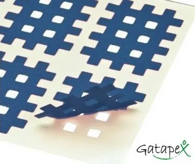 Produktbild von Gatapex Akupunkturpflaster blau (40 Gittertapes, 2,1 cm x 2,7 cm)