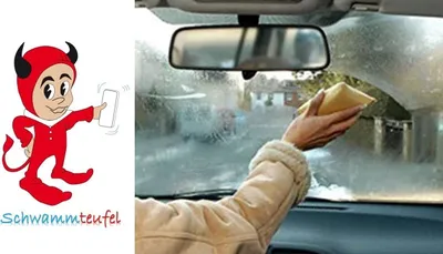 Produktbild von Conny Clever Schwamm für den schnellen Durchblick im Auto