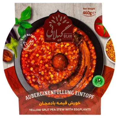 Produktbild von Gilani -  Fertiggericht Auberginen Eintopf  460 Gramm