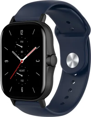 Produktbild von Strap-it Amazfit GTS 2 Sportarmband (Dunkelblau)