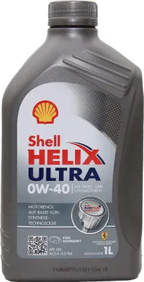 Produktbild von SHELL Helix Ultra für 0W-40 1 Liter Motoröl Motorenöl 226.5 229.5 502 00 505 00 RN0700 RN0710 Öl
