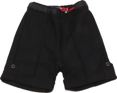 Produktbild von 3723V shorts bimba BURBERRY lana nero wool black short girl kid