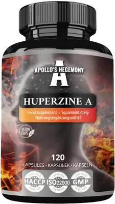 Produktbild von Huperzine A 200 mcg in jeder Kapsel - 120 Vegane Kapseln