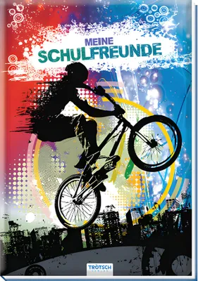Obrázok produktu pre TRÖTSCH - Meine Schulfreunde "BMX", Freundebuch für Schulfreunde im coolen BMX-Look, ab 6 Jahren