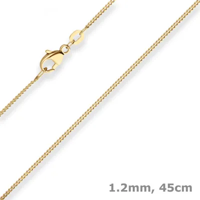 1-2mm-Panzerkette-aus-585-Gelbgold-45cm